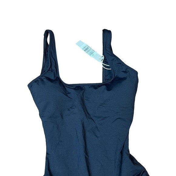 NWT Everlane The Square-Neck One-Piece Black Swim Suit Size XXS - Picture 7 of 7